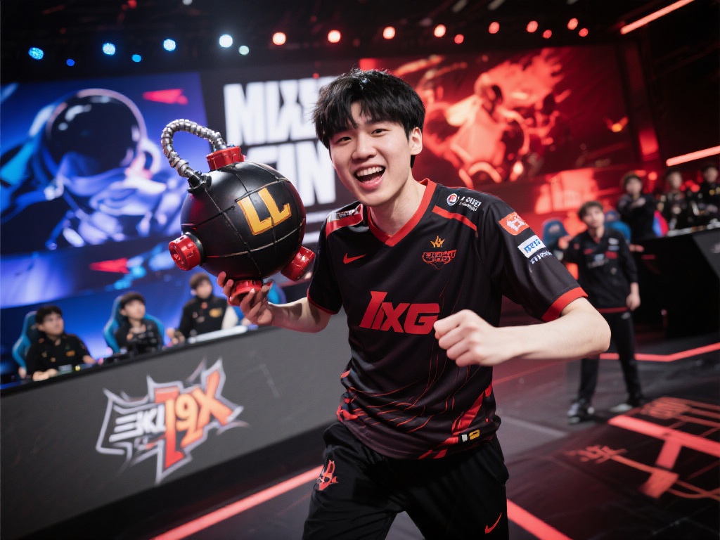 他在比赛中 他在比赛中